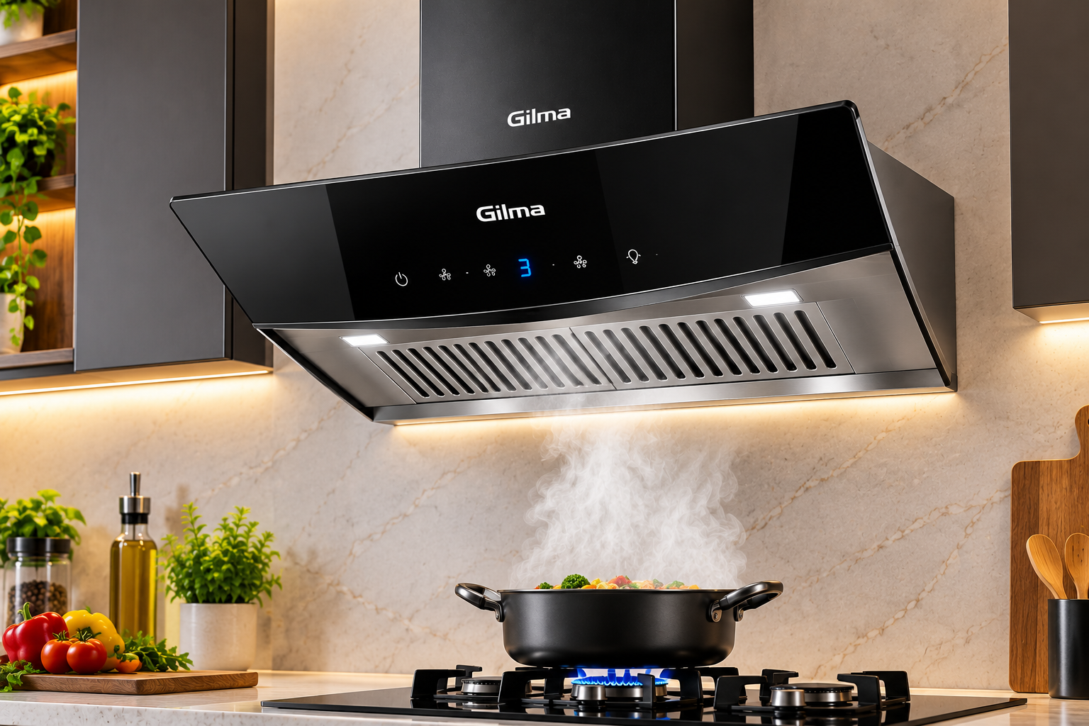 Kitchen chimney appliance