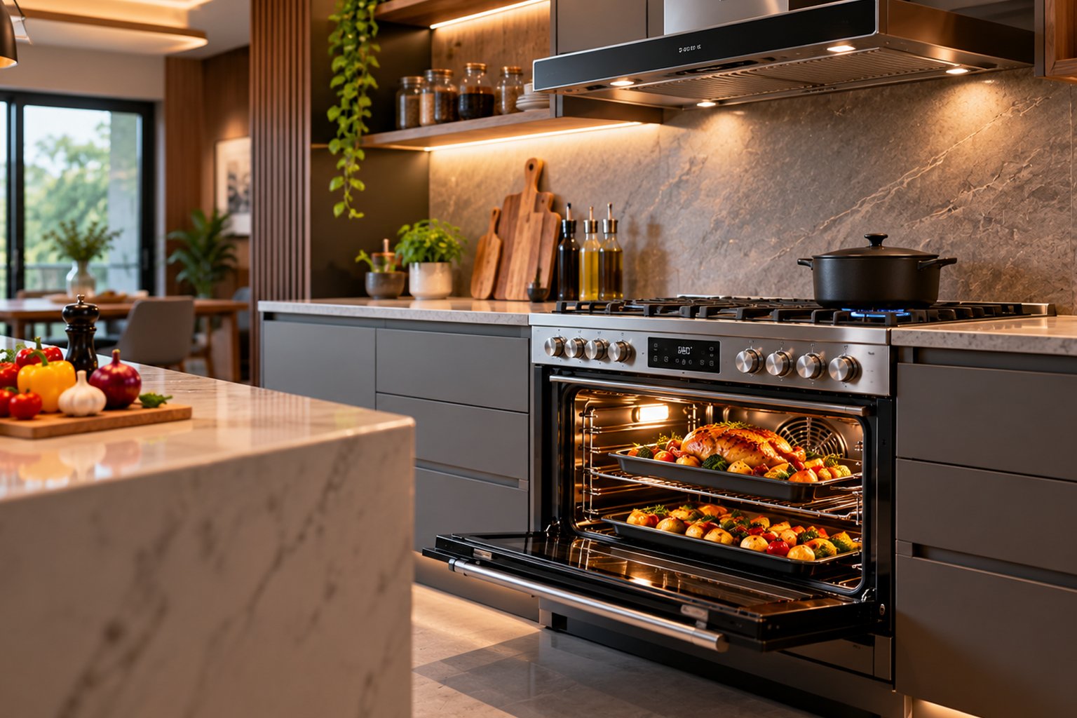 Kitchen chimney filter and maintenance inspection